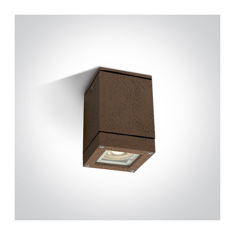 67130D/BR brązowy kinkiet zewnętrzny 35W MR16 GU10