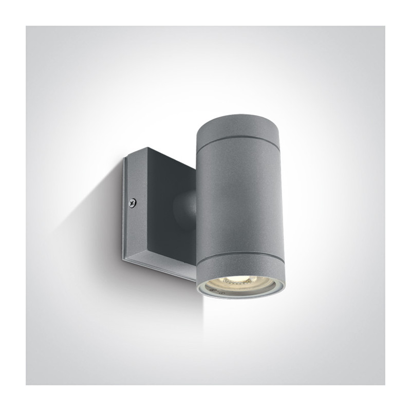 67130E/G szary zewnętrzny cylinder ścienny 35W MR16 GU10