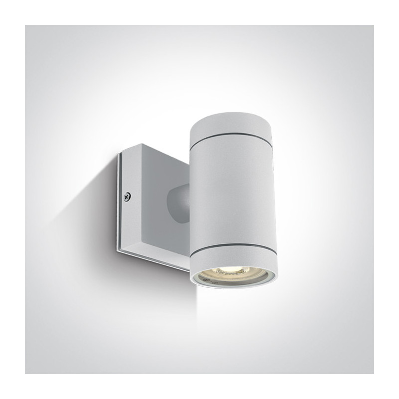 67130E/W biały zewnętrzny cylinder ścienny 35W MR16 GU10