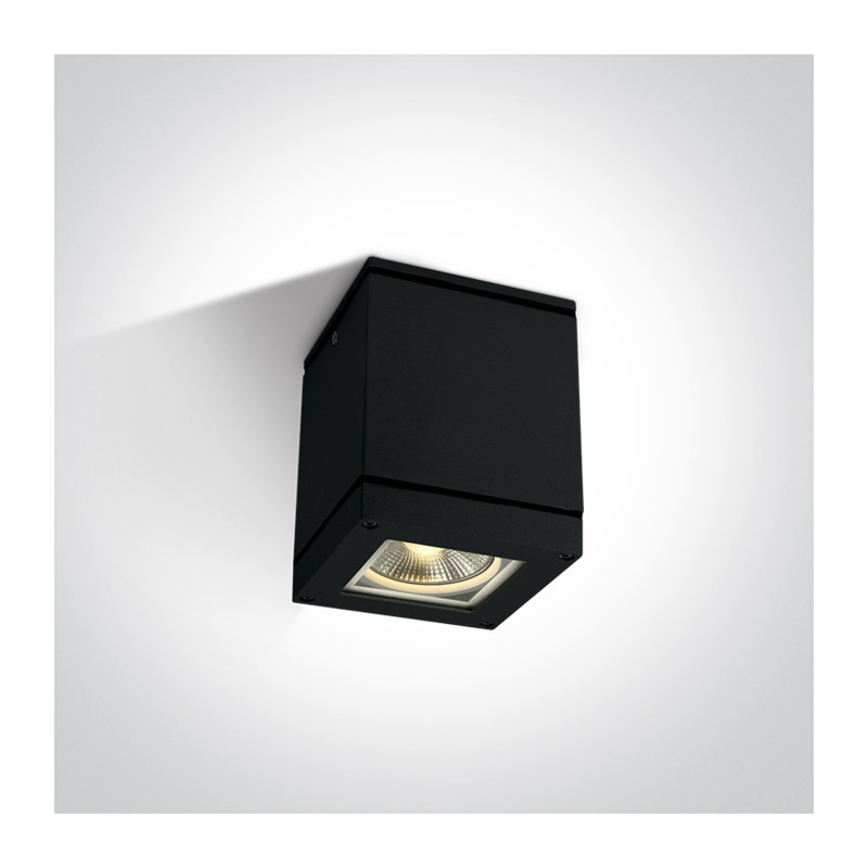 67132D/B czarny zewnętrzny kinkiet 75W PAR30 E27