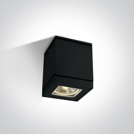 67132D/B czarny zewnętrzny kinkiet 75W PAR30 E27