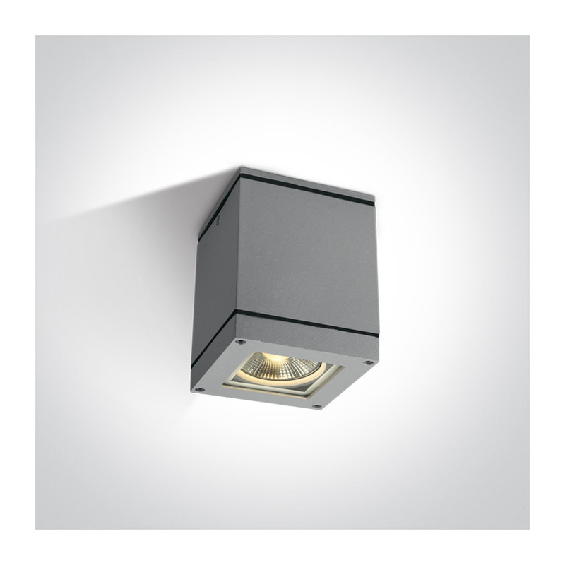 67132D/G szary zewnętrzny kinkiet 75W PAR30 E27