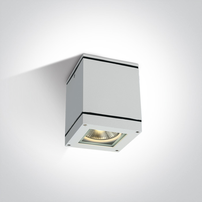 67132D/W biały zewnętrzny kinkiet 75W PAR30 E27