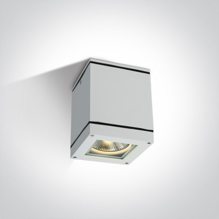 67132D/W biały zewnętrzny kinkiet 75W PAR30 E27