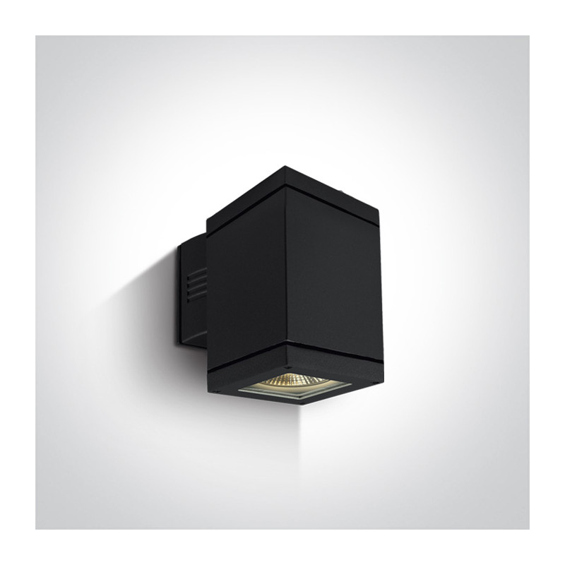 67132F/B czarny zewnętrzny kinkiet 75W PAR30 E27 