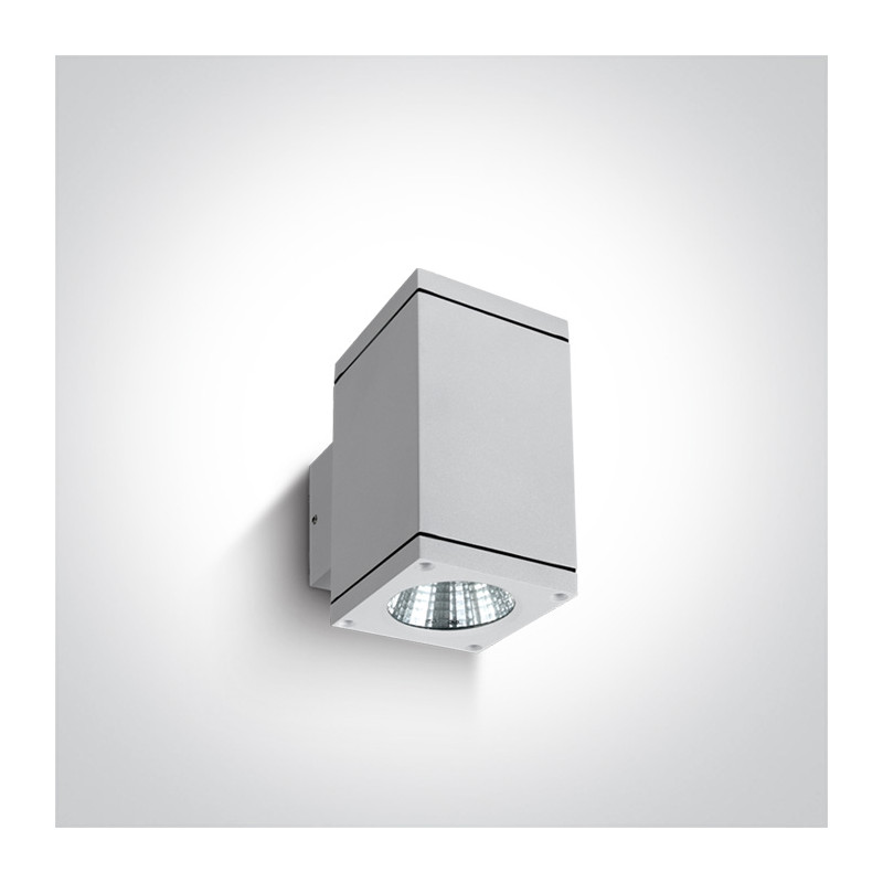 67138A/W/W biały zewnętrzny kinkiet 3000K 2x6W IP54 zasilacz w zestawie 