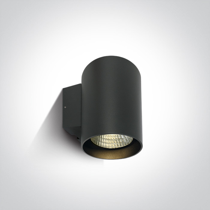 67138EL/AN/W zewnętrzny cylinder ścienny w kolorze antracyt 3000K 20W IP65 AC LED