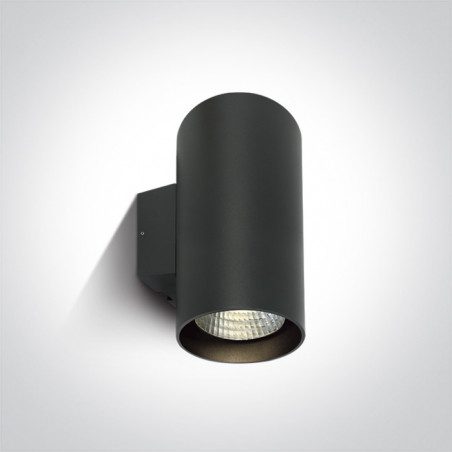 67138L/AN/C zewnętrzny cylinder ścienny w kolorze antracyt  4000K 2x20W IP65 AC LED