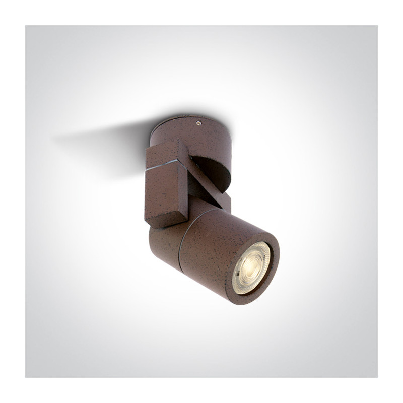 67164/BR brązowa oprawa sufitowa 35W MR16 GU10