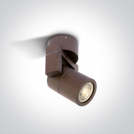 67164/BR brązowa oprawa sufitowa 35W MR16 GU10