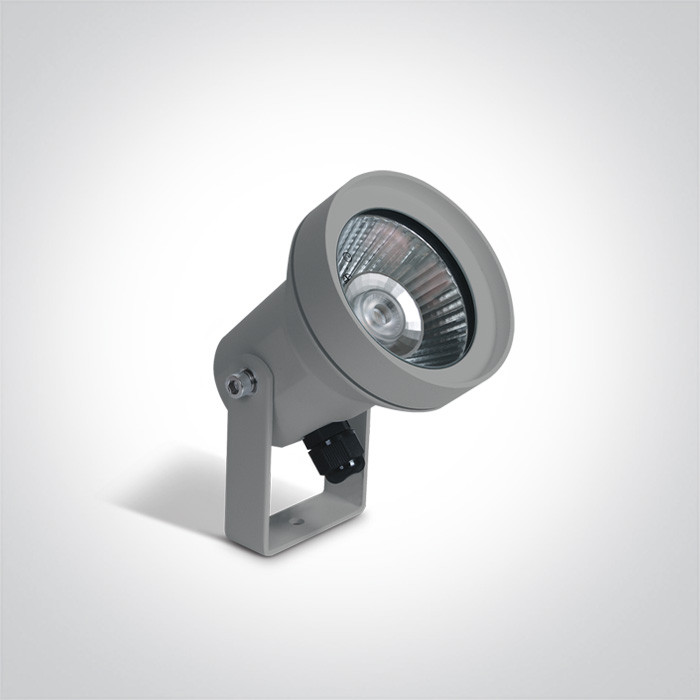 67196BG/G szara lampa ogrodowa 35W GU10 IP65 kolec w zestawie