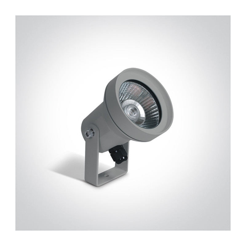 67196BG/G szara lampa ogrodowa 35W GU10 IP65 kolec w zestawie