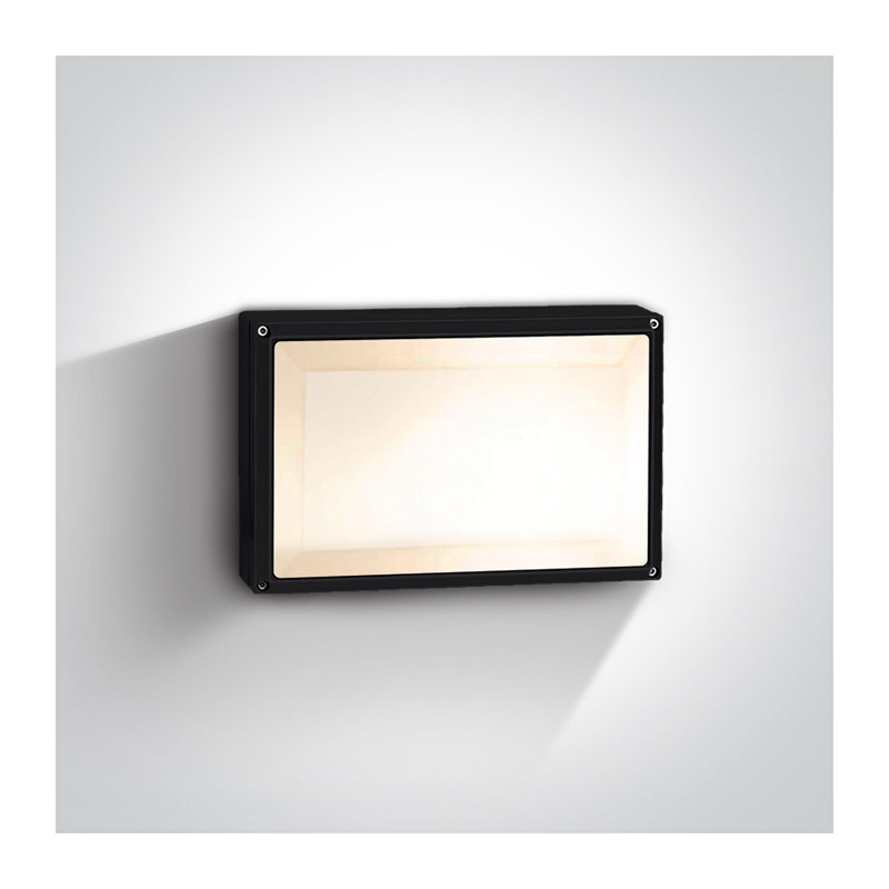 67208B/B czarny zewnętrzny plafon 2x20W E27  