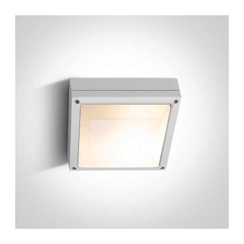 67210/W biały zewnętrzny plafon 2x20W E27  