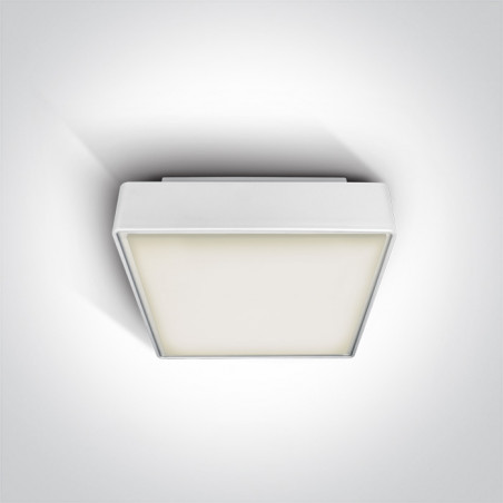 67282/W biały plafon E27 IP65 korpus ABS i klosz PC