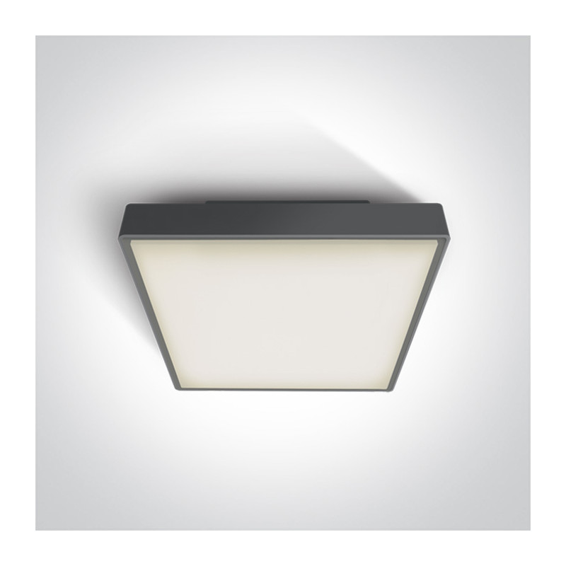 67282BN/AN/W plafon w kolorze antracyt LED 3000K 30W IP65 nieściemnialny zasilacz LED w zestawie 