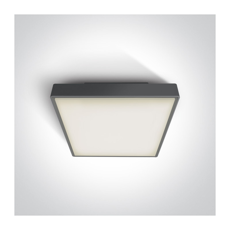 67282EA/AN plafon w kolorze antracyt 16W IP65 korpus ABS i klosz PC