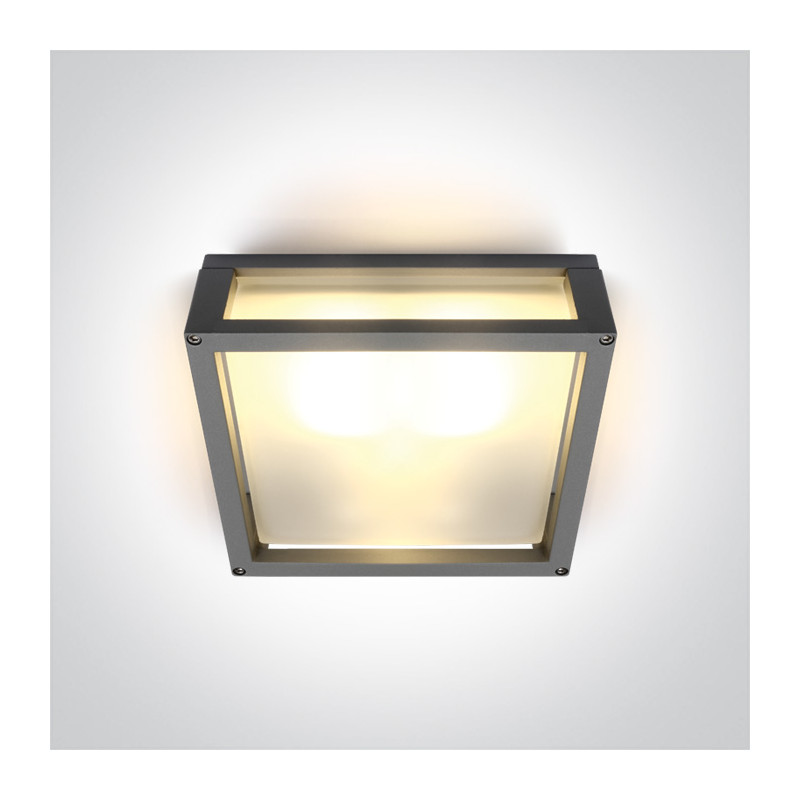 67292/G szary kinkiet 2x15W E27