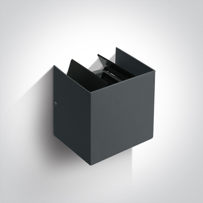 67340A/AN/W kinkiet w kolorze antracyt z regulowaną wiązką LED 3000K 2x3W zasilacz 700mA w zestawie