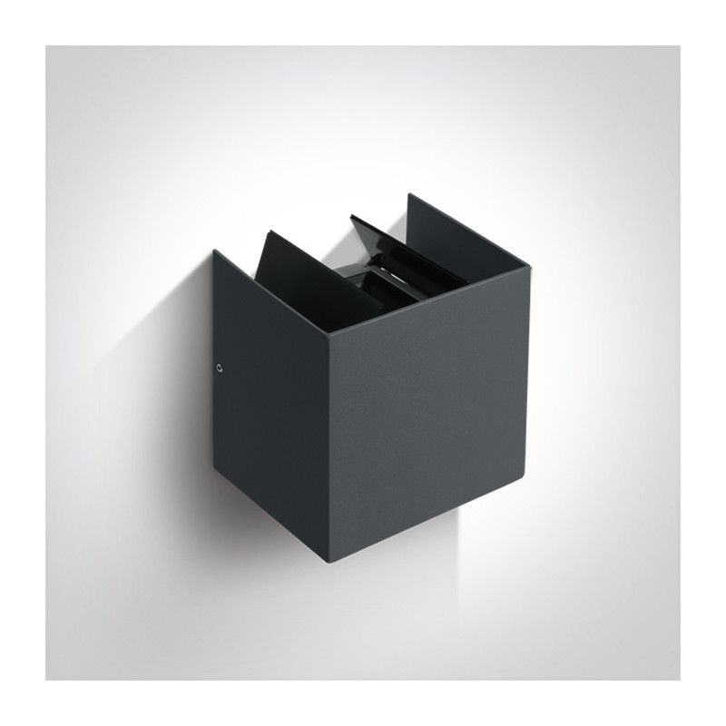 67340A/AN/W kinkiet w kolorze antracyt z regulowaną wiązką LED 3000K 2x3W zasilacz 700mA w zestawie