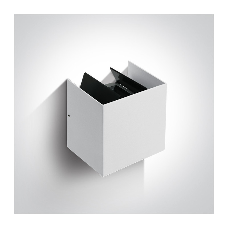 67340A/W/W biały kinkiet  z regulowaną wiązką LED 3000K 2x3W zasilacz 700mA w zestawie