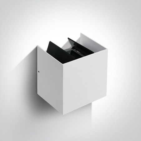 67340A/W/W biały kinkiet  z regulowaną wiązką LED 3000K 2x3W zasilacz 700mA w zestawie