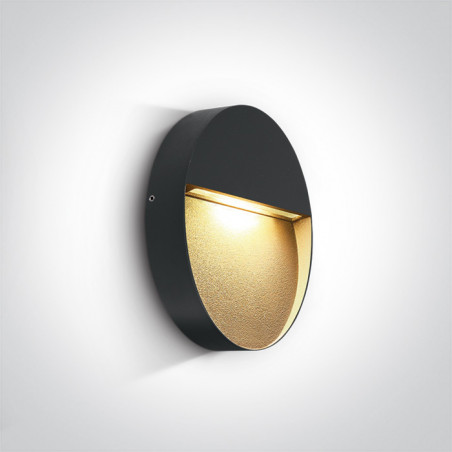 67360/AN/W kinkiet w kolorze antracyt LED 3000K 9W IP54 nieściemnialny zasilacz LED w zestawie