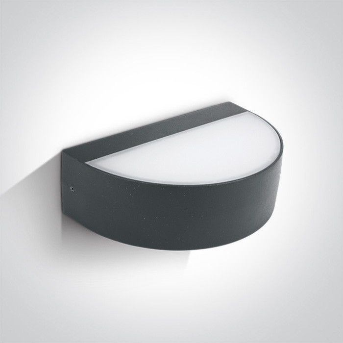 67362B/AN/W kinkiet w kolorze antracyt LED 3000K 9W IP54 nieściemnialny zasilacz LED w zestawie