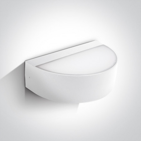 67362B/W/W biały kinkiet LED 3000K 9W IP54 nieściemnialny zasilacz LED w zestawie