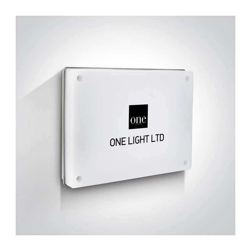 67364/G/W szary kinkiet z automatycznym trybem dziennym / nocnym LED 3000K 8W IP54 zasilacz  w zestawie