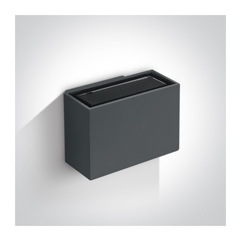 67374/AN/W kinkiet w kolorze antracyt LED 3000K 2x3W IP54 zasilacz w zestawie