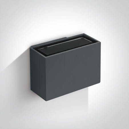 67374/AN/W kinkiet w kolorze antracyt LED 3000K 2x3W IP54 zasilacz w zestawie