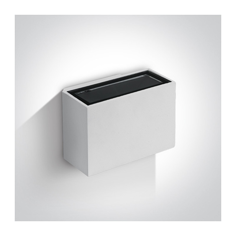 67374/W/W biały kinkiet LED 3000K 2x3W IP54 zasilacz w zestawie