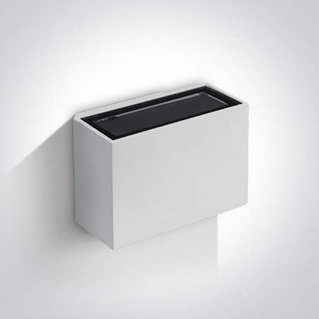 67374/W/W biały kinkiet LED 3000K 2x3W IP54 zasilacz w zestawie