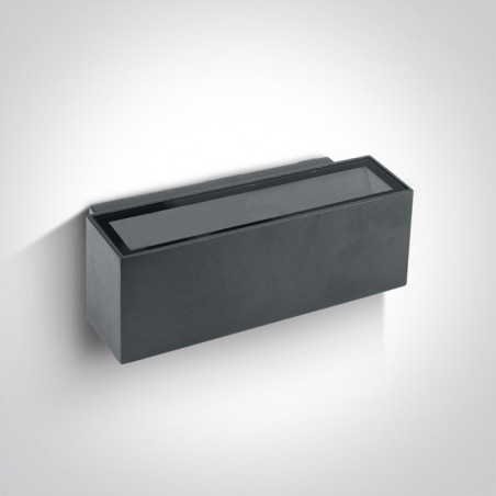 67374A/AN/W kinkiet w kolorze antracyt LED 3000K 2x6W IP54 zasilacz w zestawie