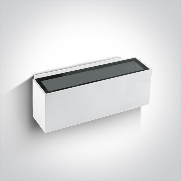 67374A/W/W biały kinkiet LED 3000K 2x6W IP54 zasilacz w zestawie