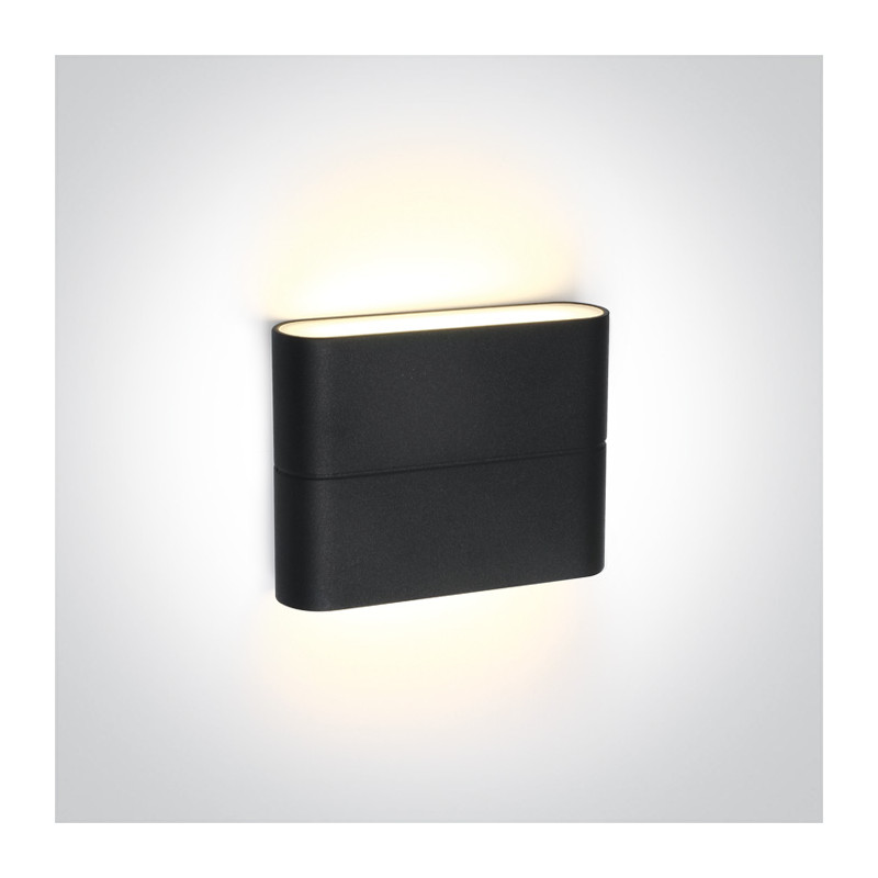 67376/AN/W zewnętrzny kinkiet w kolorze antracyt góra - dół  SMD 2835,3000K 2x3W IP54