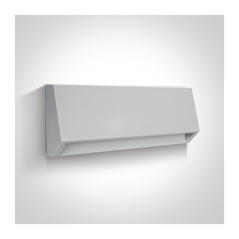 67386C/W/W biały kinkiet LED 3000K 4W IP65