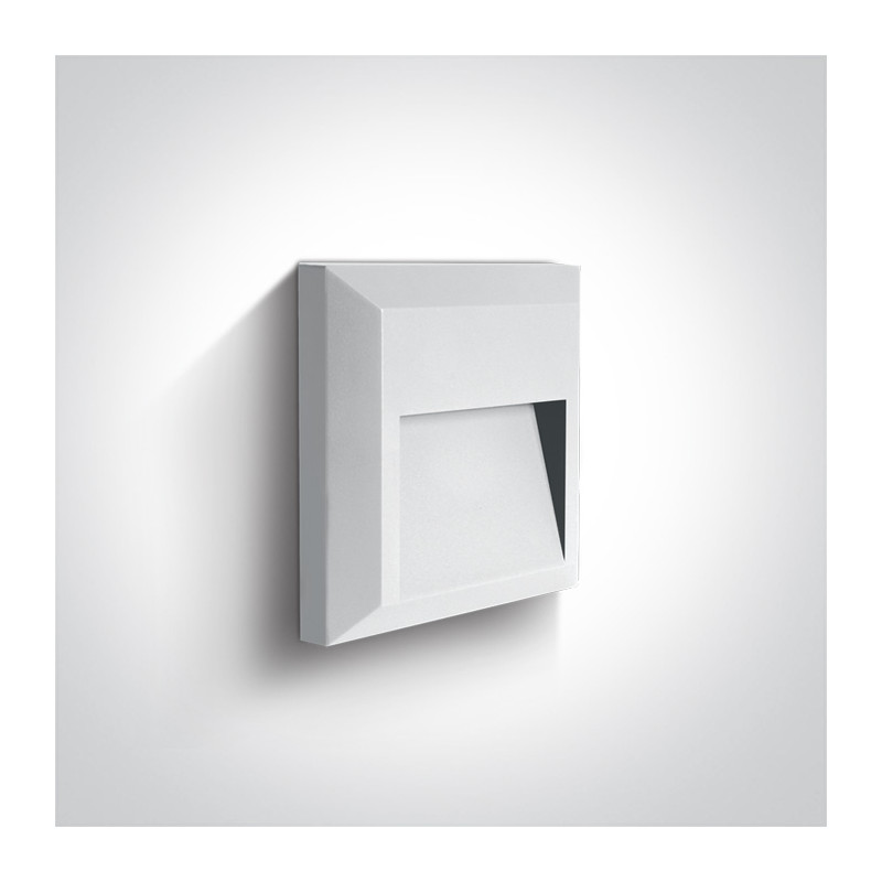 67388B/W/W biały kinkiet LED 3000K 2W IP65