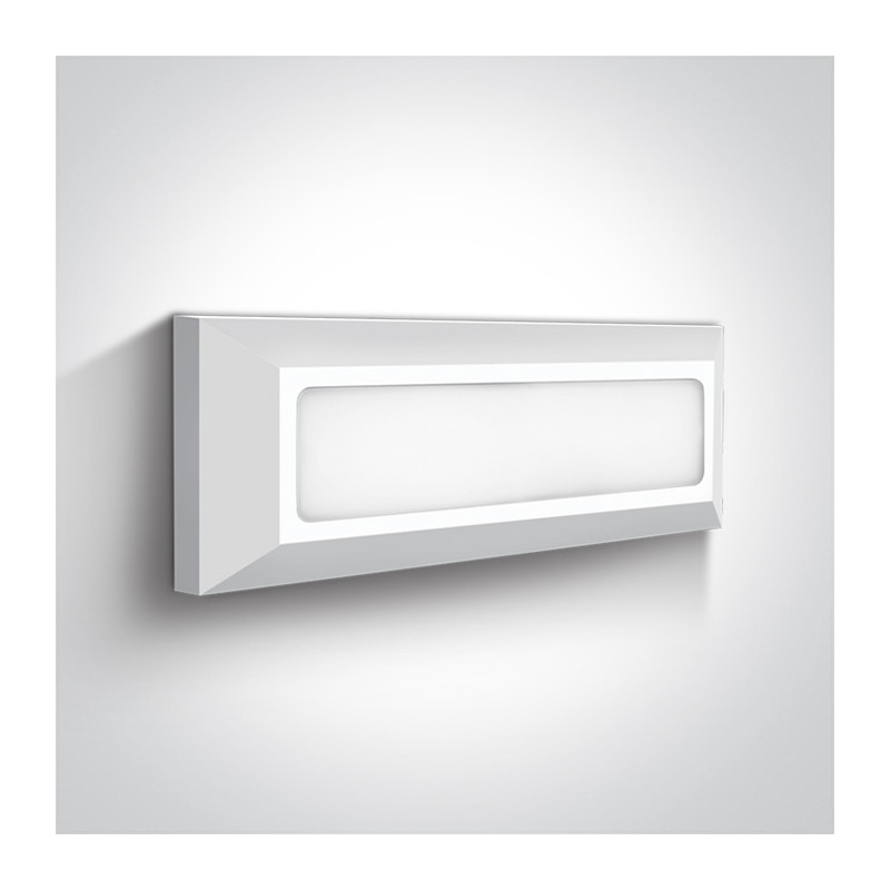 67394/W/W biały kinkiet LED 3000K 3,5W IP65