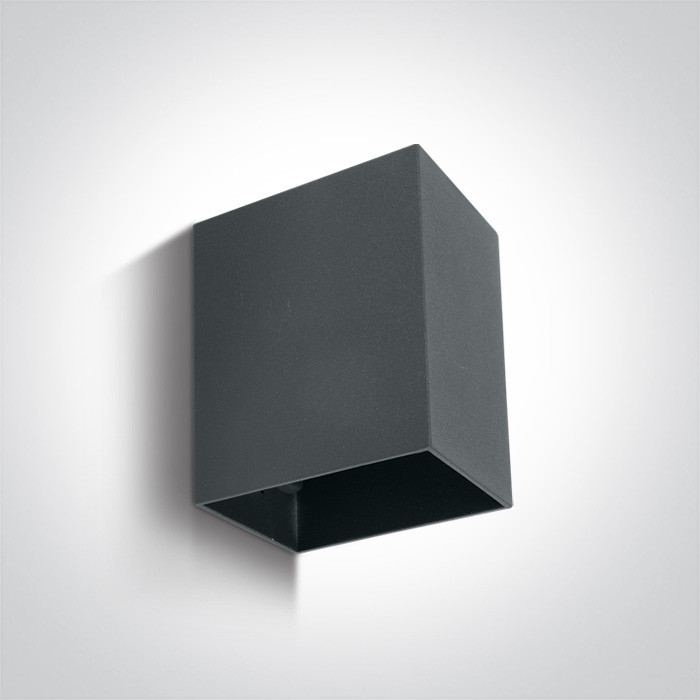 67398/AN/W kinkiet w kolorze antracyt LED 3000K 3W IP54 nieściemnialny zasilacz LED w zestawie