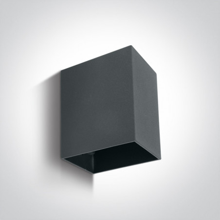 67398/AN/W kinkiet w kolorze antracyt LED 3000K 3W IP54 nieściemnialny zasilacz LED w zestawie