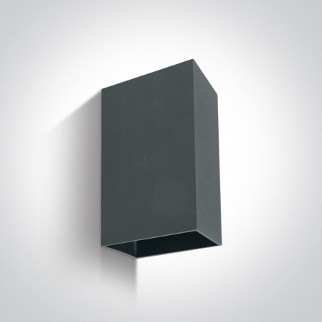 67398A/AN/W kinkiet w kolorze antracyt LED 3000K 2x3W IP54 nieściemnialny zasilacz LED w zestawie