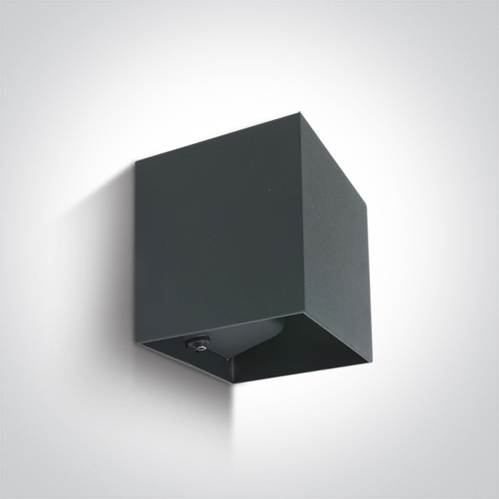 67398C/AN/W kinkiet w kolorze antracyt LED 3000K 2x3W IP54 nieściemnialny zasilacz LED w zestawie