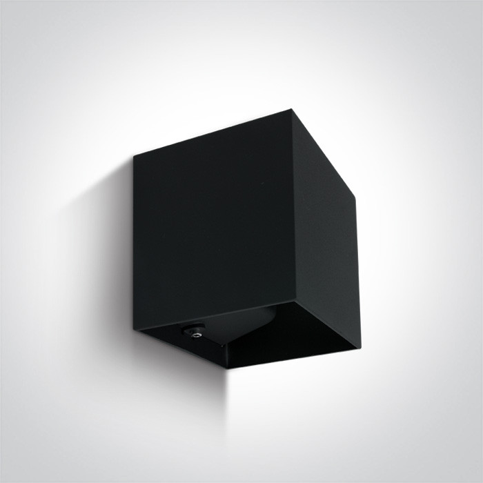 67398C/B/W czarny kinkiet LED 3000K 2x3W IP54 nieściemnialny zasilacz LED w zestawie