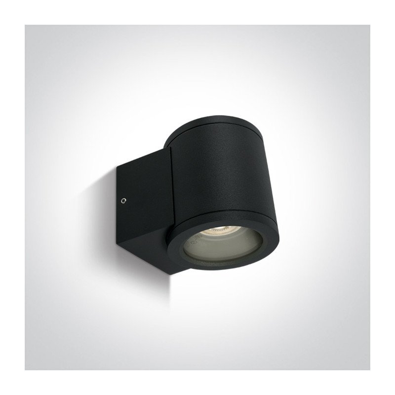 67400A/B czarny zewnętrzny cylinder ścienny 35W MR16 GU10