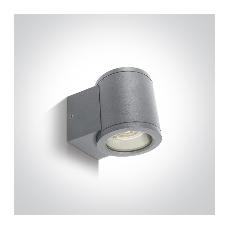 67400A/G szary zewnętrzny cylinder ścienny 35W MR16 GU10