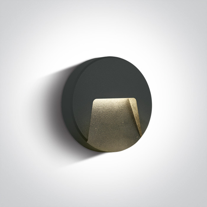 67414/AN/W zewnętrzny kinkiet w kolorze antracyt  AC LED 3000K 3W IP65