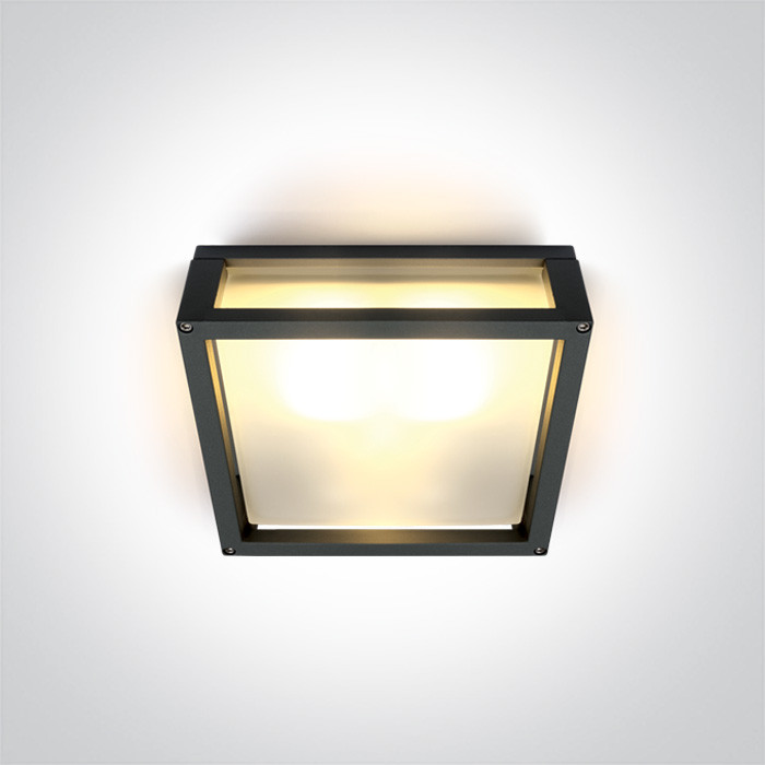 67420BL/AN/W zewnętrzny kinkiet w kolorze antracyt SMD LED  3000K 13W IP54 nieściemnialny zasilacz LED w zestawie