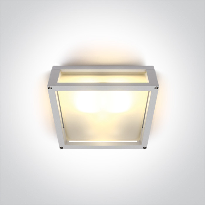 67420BL/W/W biały zewnętrzny kinkiet SMD LED  3000K 13W IP54 nieściemnialny zasilacz LED w zestawie